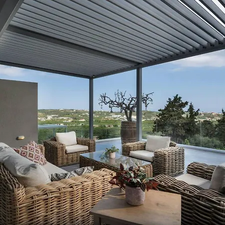 Villa Luxury Olivenest With Private Heated Pool, Hot Tub & Sauna Chania (Crete)