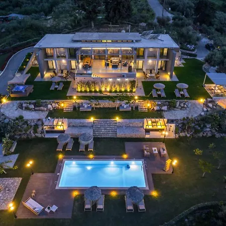 Luxury Olivenest With Private Heated Pool, Hot Tub & Sauna Villa