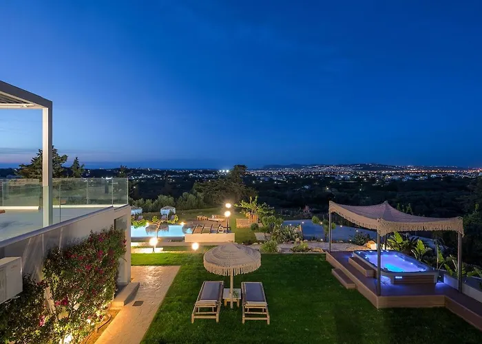 Luxury Olivenest With Private Heated Pool, Hot Tub & Sauna ヴィラ