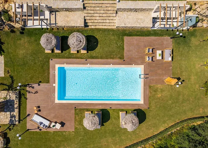 Villa Luxury Olivenest With Private Heated Pool, Hot Tub & Sauna La Canée