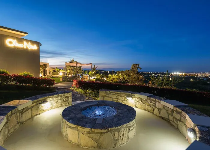 Luxury Olivenest With Private Heated Pool, Hot Tub & Sauna Villa